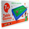 Picture of 7 in 1 Multi-function Mini Billiards & six Other Board Games for Kids