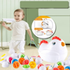 Picture of Egg Toys With Chicken Montessori Colours Matching Set – Assorted Fine Motor Skills Assorted Egg Toy For Toddlers