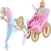 Picture of DREAMEEZ PRINCESS DOLL WITH CARRIAGE AND HORSE