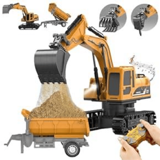 Picture of Excavator with remote control