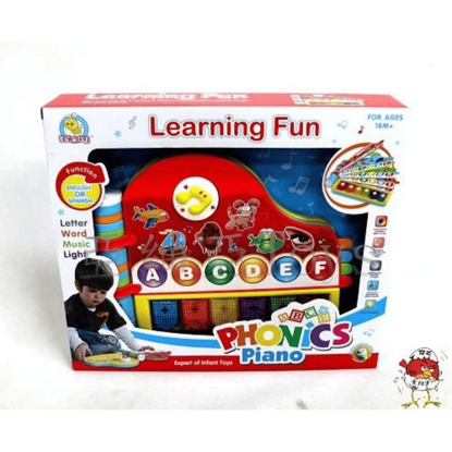 Picture of Electronic Piano Book Language And English Alphabet