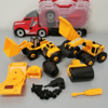 Picture of 13 IN 1 CONSTRUCTION VEHICLES DIY EDUCATION TOYS WITH LIGHT AND SOUND - 22PCS