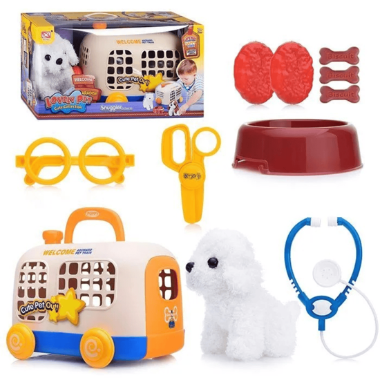 Picture of Play set "Pet" puppy with carrier