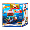 Picture of Hot Wheels City Downtown Ice Cream Swirl Playset From The Series “Let's Race” With 1 Toy Car