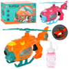 Picture of Bubble Blowing Toy, Propeller Rotating Sound Light Helicopter Shaped