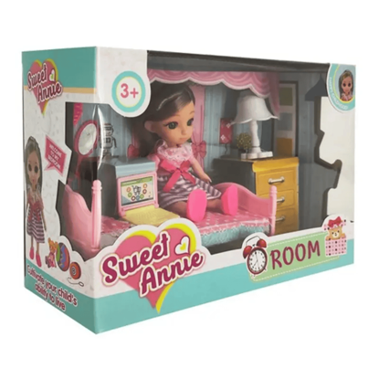 Picture of Sweet Annie Doll With Bedroom Set