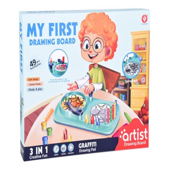 Picture of 3in1 Art Board - My First Drawing Board