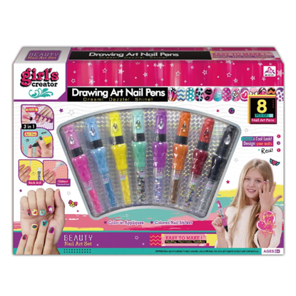Picture of 3-in-1 Drawing Art Nail Pens Beauty Kit