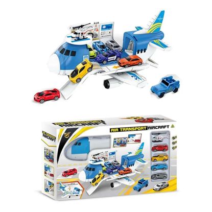 Picture of Air Transport Aircraft With 5 Cars