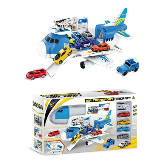 Picture of Air Transport Aircraft With 5 Cars