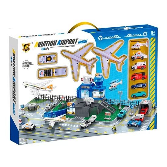 Picture of Airport Vehicles Parking Lot Playset