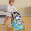 Picture of Kiddos 3-in-1 Musical Baby Walker with Removable Drawing and Sound Board for Kids, Blue