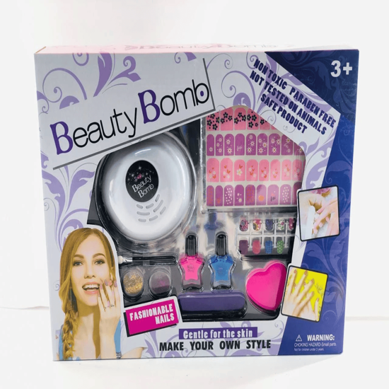 Picture of Beauty Bomb Fashionable Nail Set With Nail Dryer