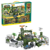 Picture of Jurassic Military Army Base Dinosaurs Hunting Trucks