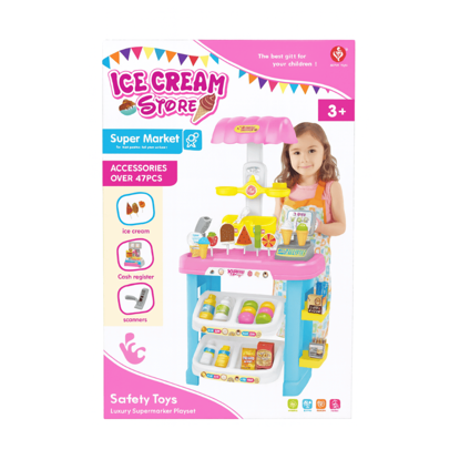 Picture of ICE CREAM STORE SUPERMARKET PLAYSET