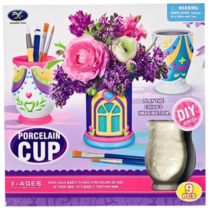Picture of DIY Painting Vase Set For Kids