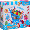 Picture of trolley toy Children's simulation supermarket shopping set