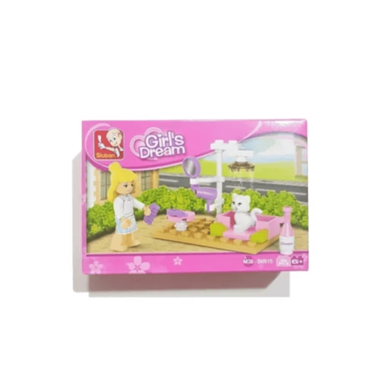Picture of Sluban - New Girl Dream Pet Beauty Set - 30pcs