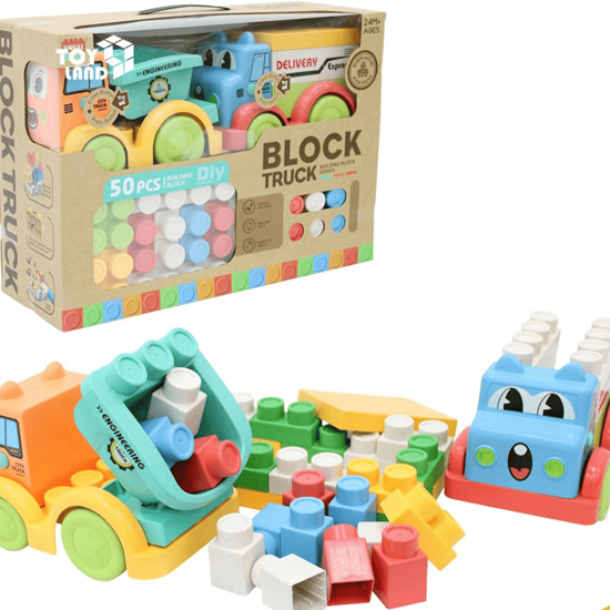 Picture of Educational building block truck