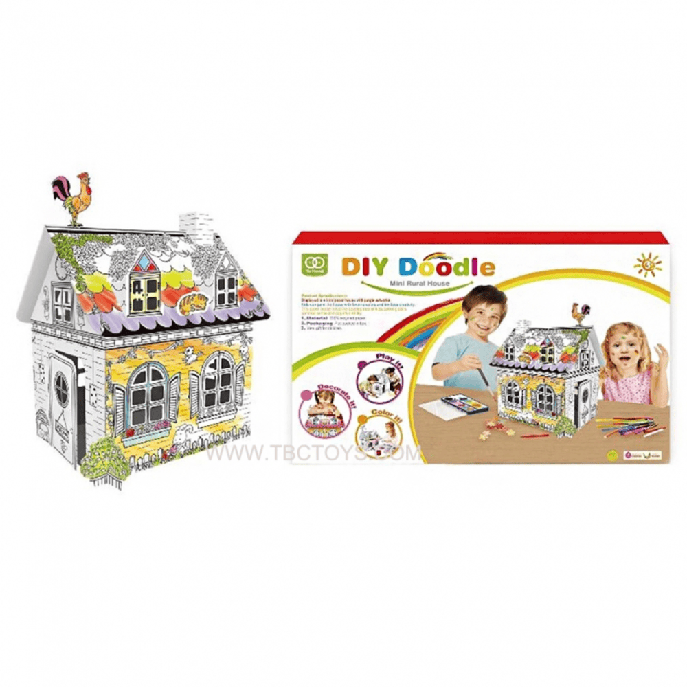 Toy. Coloring house