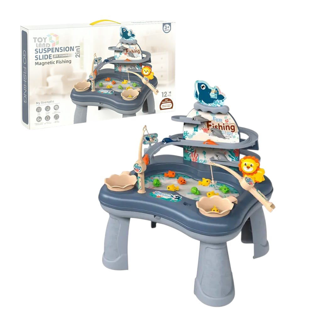 Toy. Fishing table